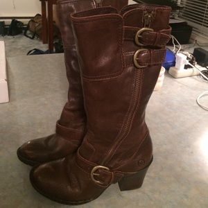 Born Leather Boots Kids
