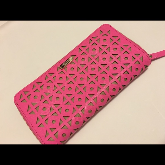 Pink Kate Spade wallet