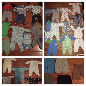Large Infant Boy Lot Nb/3mths