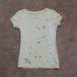 Abercrombie & Fitch Yellow Shirt