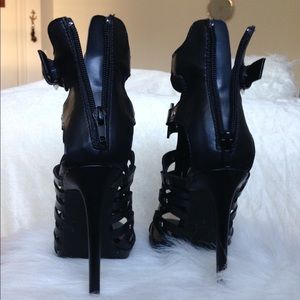 JustFab Shoes - Cage Heels JustFab Shoes - Cage Heels
