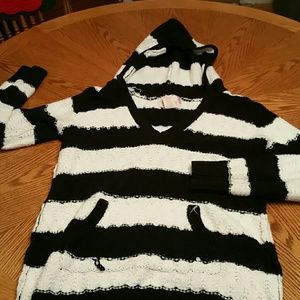 Black and white stripe sweater