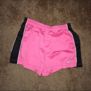 Pink, Nike Dri-fit running shorts