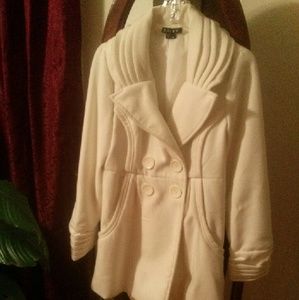 Off white Wool Coat