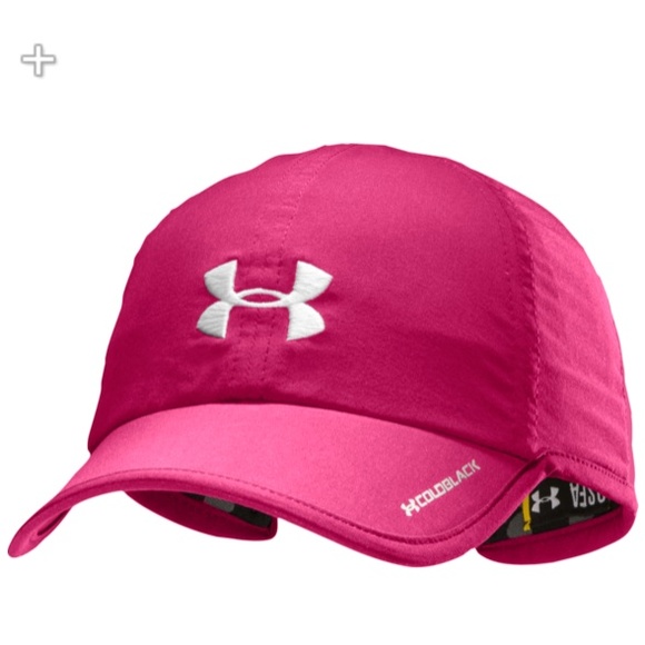 NWT LADIES UNDER AMOUR HAT PINK