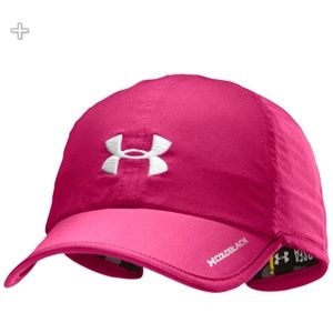 NWT LADIES UNDER AMOUR HAT PINK