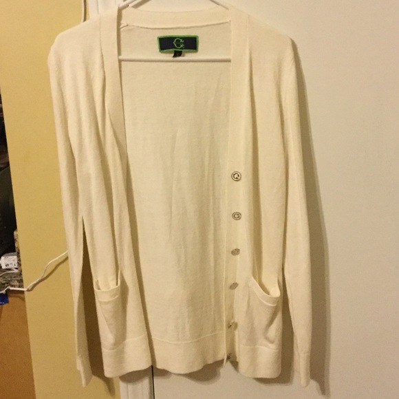 Cream cardigan