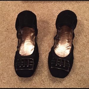 New black Ballet Flats