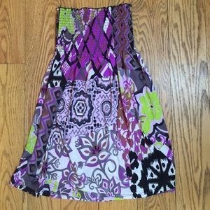 Body Central Strapless Dress