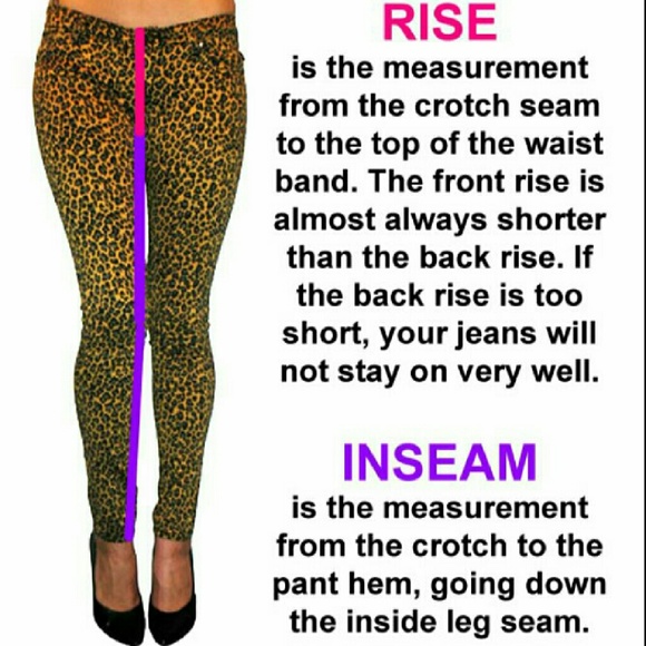 ✏️ JEANS / PANTS  ::  Measuring Tips - Picture 2 of 4