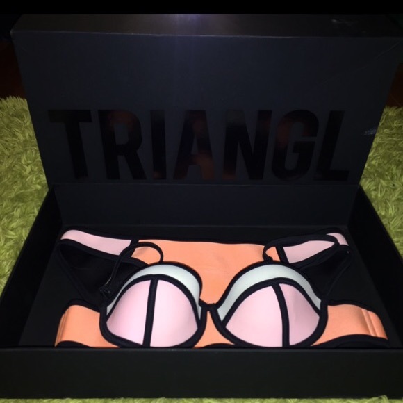 triangl swimwear Other - Triangl bikini- Poppy peach soda