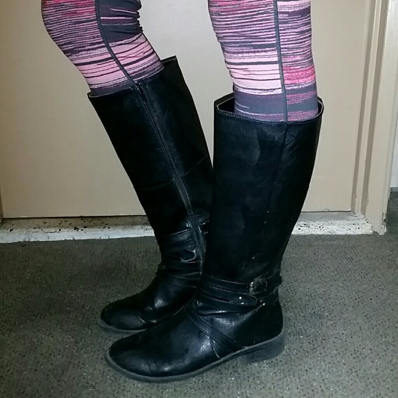 Black Riding Boots