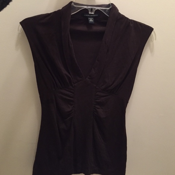 Brown Banana Republic Shirt/Tank XS