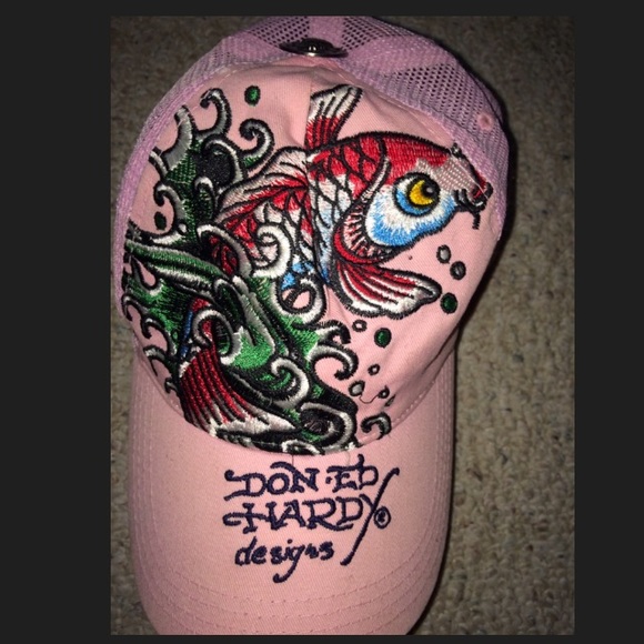 Ed Hardy hat. OS. Worn once.