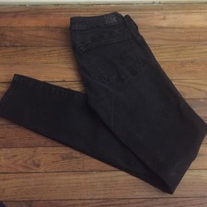Black jeggings. Size 6. American Eagle.