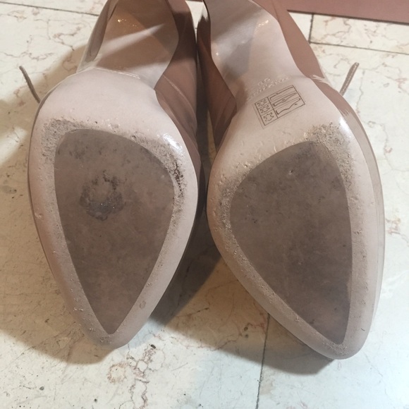 Miu Miu Patent Leather 130M Mary Jane Pump in Nude - Picture 3 of 4
