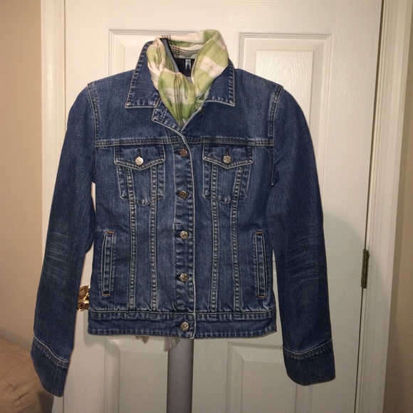 J.Crew faded denim jacket