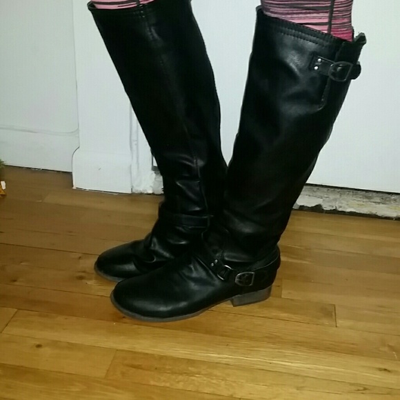 Black Riding Boots