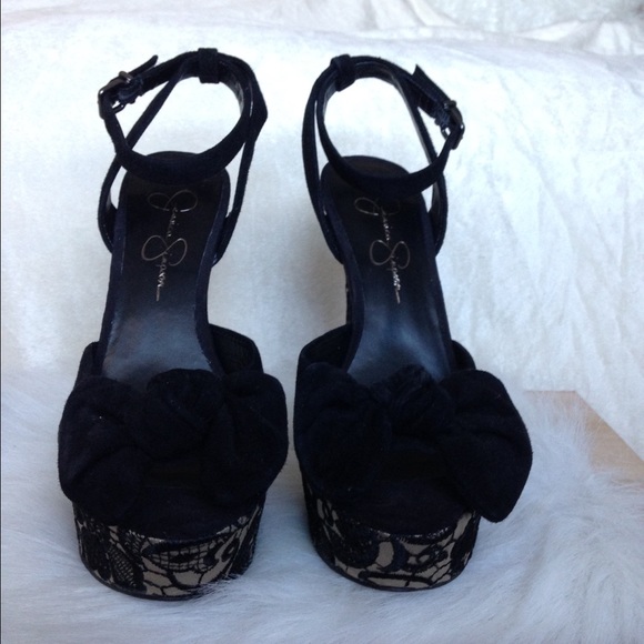 Jessica Simpson Shoes - Platform Leather Pumps Jessica Simpson Shoes - Platform Leather Pumps