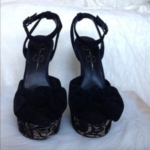 Jessica Simpson Shoes - Platform Leather Pumps Jessica Simpson Shoes - Platform Leather Pumps
