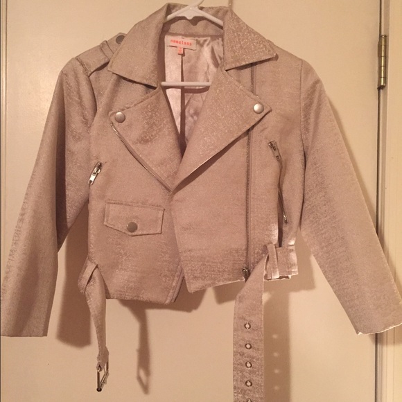 Gold shimmer jacket