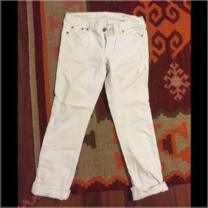 J Crew White Jeans