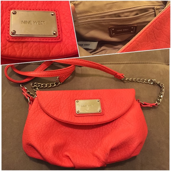 Nine West Bright Coral Purse