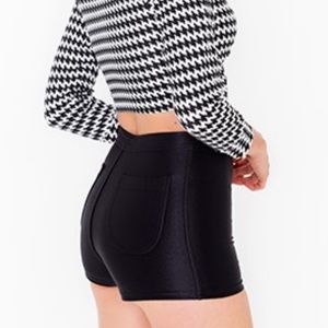 American apparel disco shorts