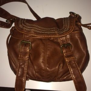 Shoulder Brown Leather Satchel