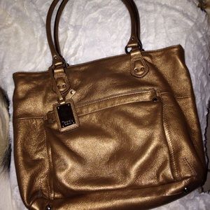 Tignanello leather handbag.