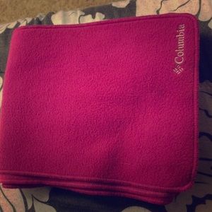 Pink Columbia scarf
