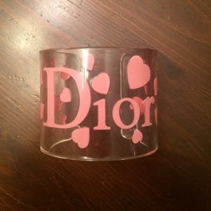 Dior translucent enamel bracelet