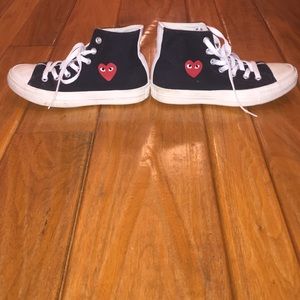 Comme Des Garçons Play Hightops