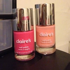 Claires nail polish 💅🏻