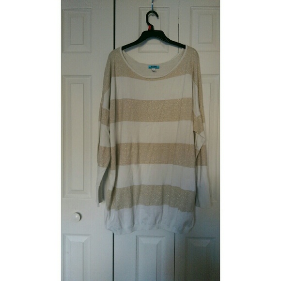 Gold & Ivory Maternity Sweater