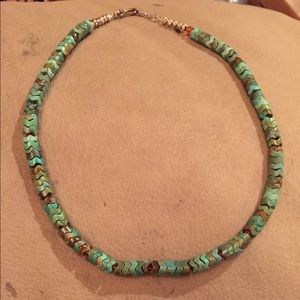 Handmade Turquoise necklace.