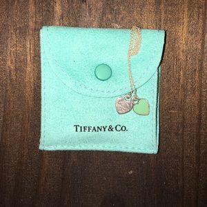 Tiffany & Co. Double Heart Necklace