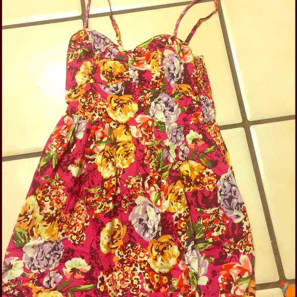 Summer floral dress