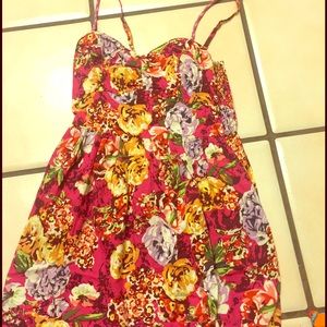 Summer floral dress