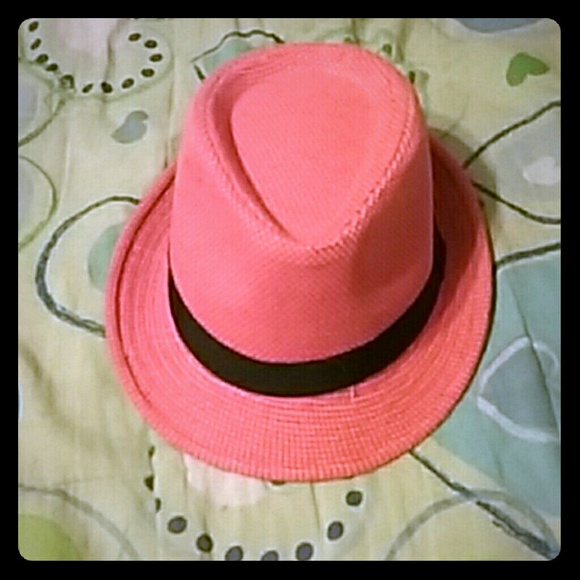 NWOT Pink fedora