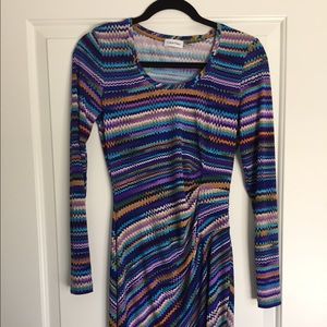 Ruched Calvin Klein Dress