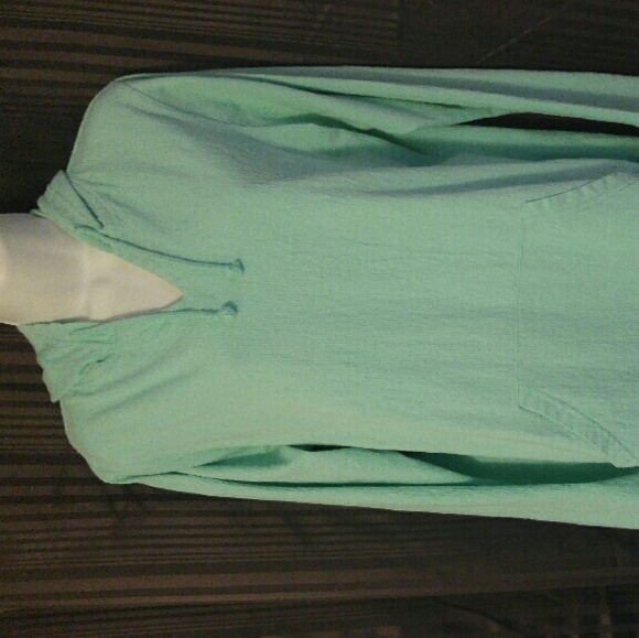 🐠Turquoise hooded tunic🐬
