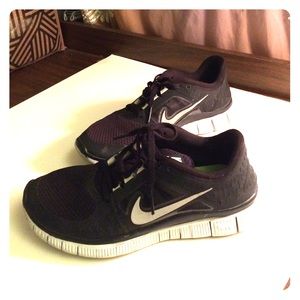 Nike Free Run 3 (5.0) black and silver