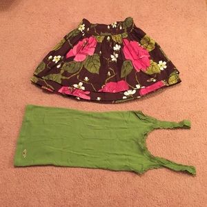 Hollister Skirt and Tank