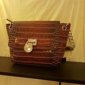 Fashion snake pattern hobo bag