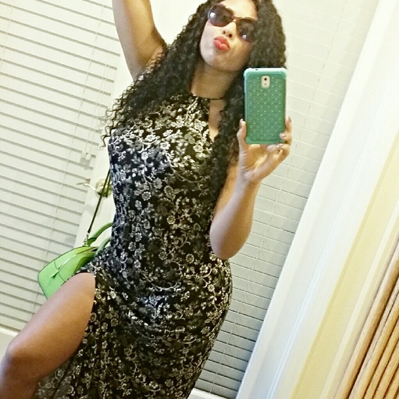 Cute Print Maxi Dress