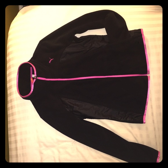 Puma sport-lifestyle fleece jacket