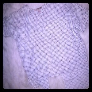 Forever21 Contemporary boxy loose silky top