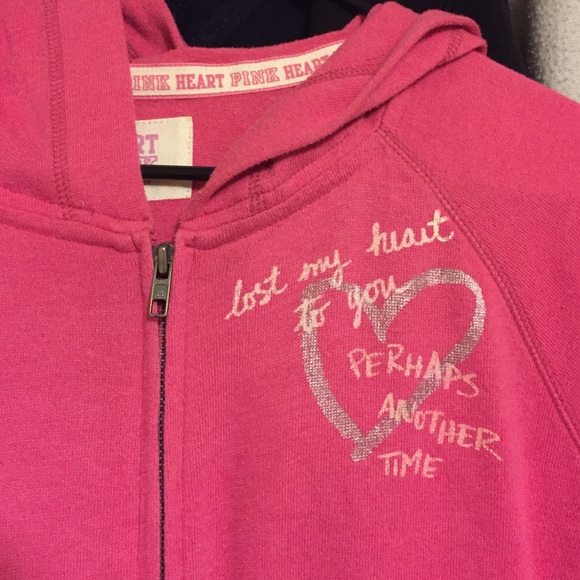 Pink hoodie