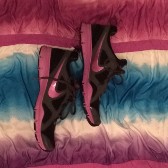 Purple memory foam Nikes